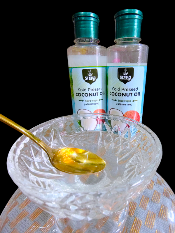 এক্সট্রা ভার্জিন কোল্ডপ্রেস নারিকেল তেল 500ml - Image 4
